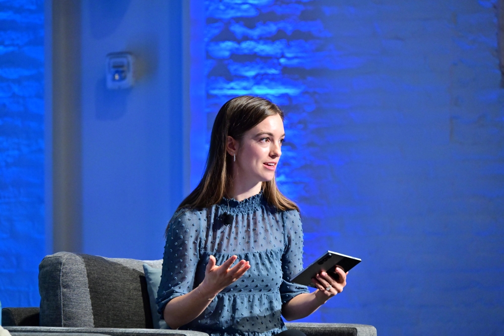 Cassie Smith, Gerente Senior de Sostenibilidad Corporativa y Asuntos Públicos para EE. UU. en Samsung Electronics America