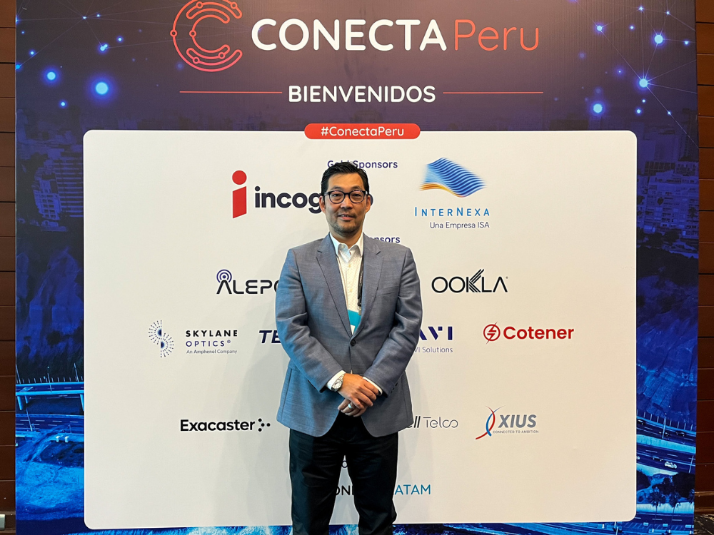 Gianni Hanawa, Country Director de Cirion Perú.