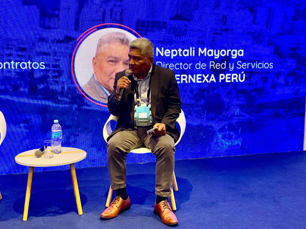 Neptalí Mayorga, Director de Red y Servicios InterNexa Perú.
