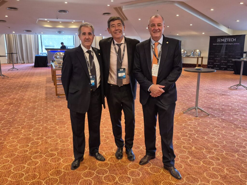Humberto Rivero, Pedro Maidana y Juan José Dell´Acqua.
